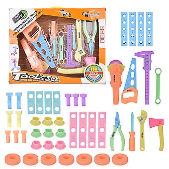 Kids DIY Repair Tool Set - Educational Toy with Simulated Screw & Nut Assembly, Early Learning Construction Kit for Children, Enhances Motor Skills &