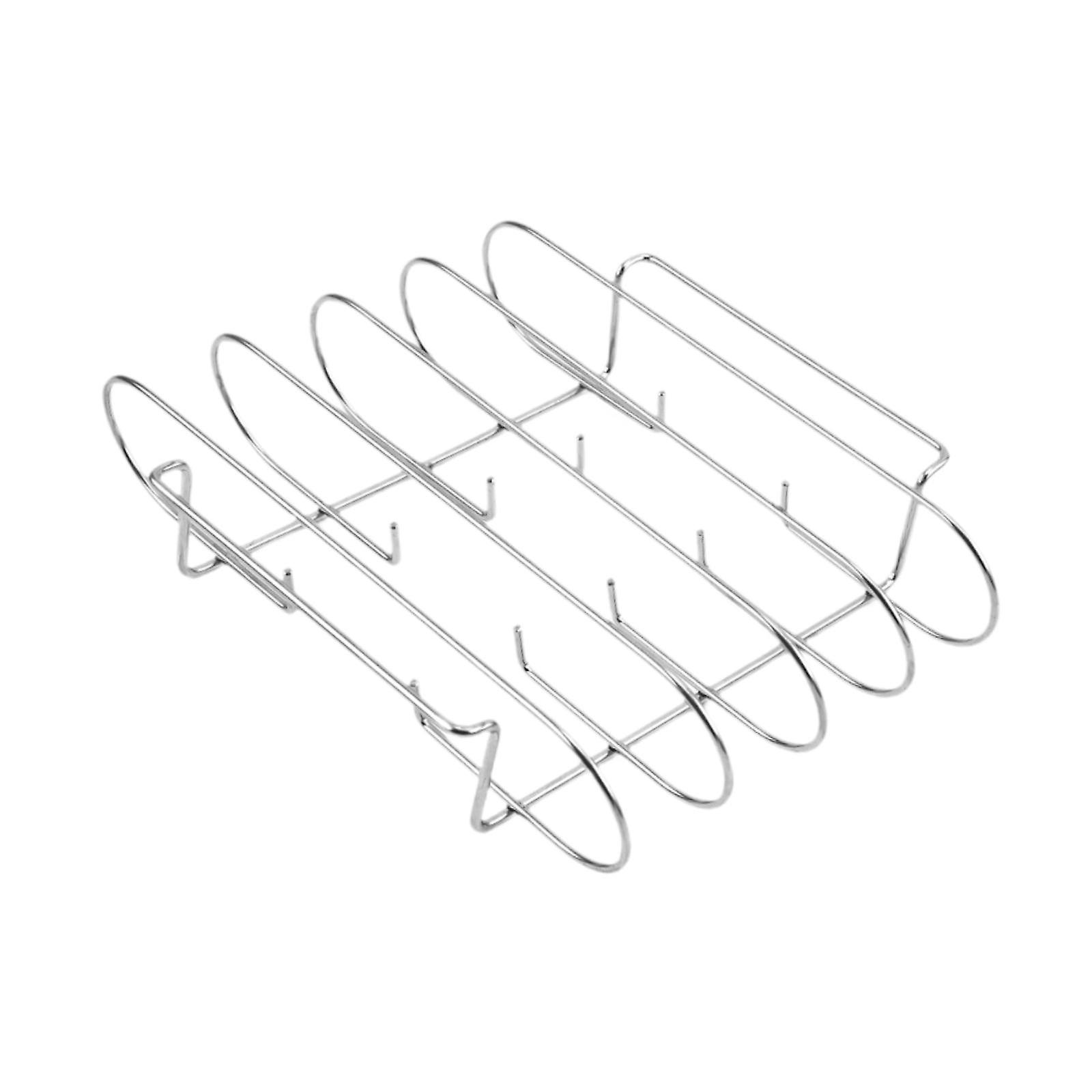 Grill Rib Solid med håndtak Tilbehør Rack Iron Roast Rack