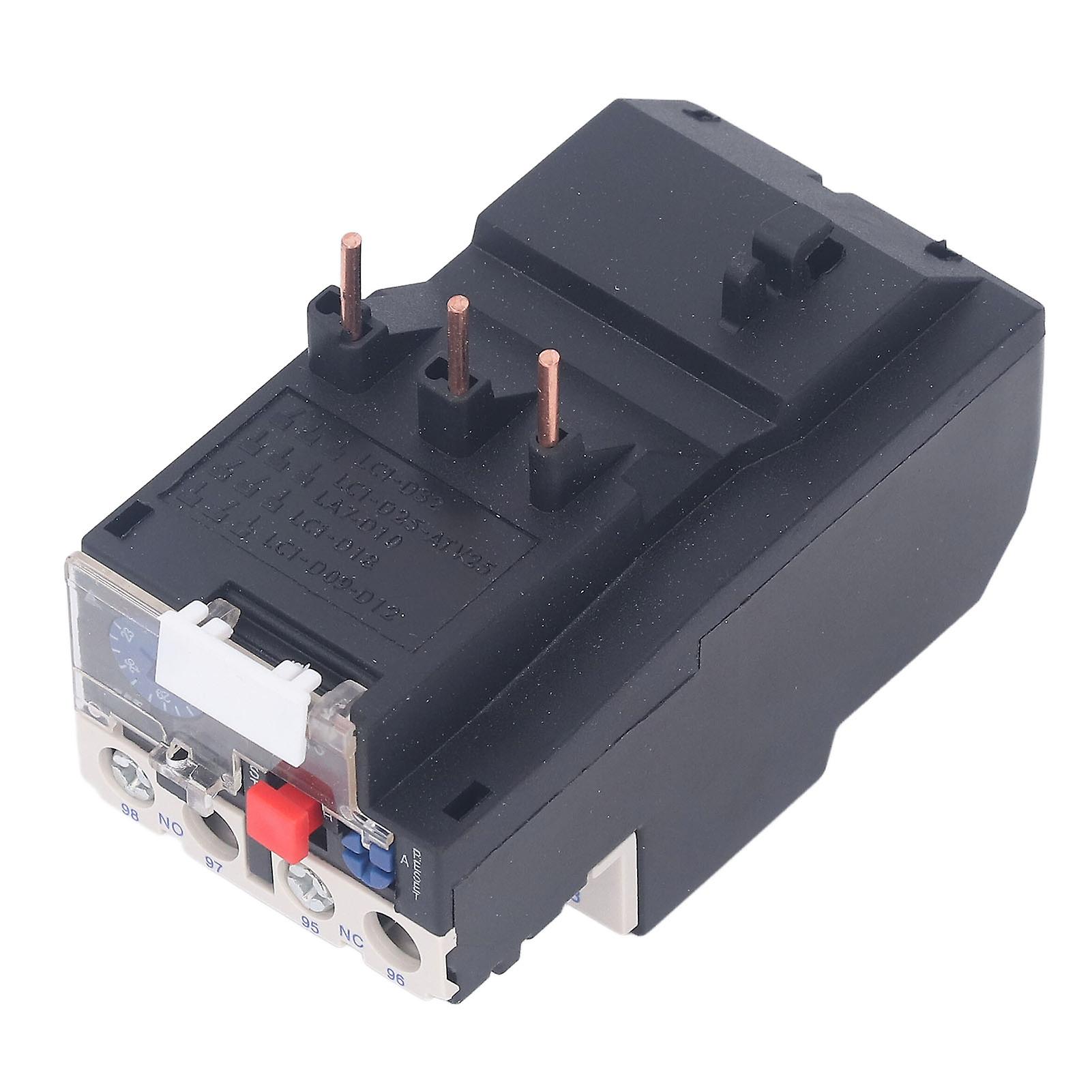 Thermal Overload Relay 1 NO 1 NC Phase Failure Protection Electric Heat Relay Protector 750V 23?32A