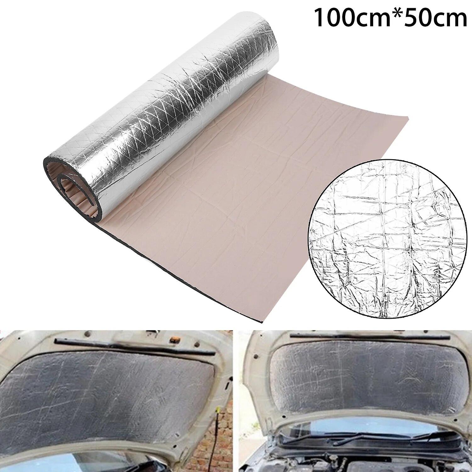 Ηχομόνωση αυτοκινήτων 50x100cm που νεκρώνει το κλειστό στρώμα θερμότητας μόνωσης αφρού κυττάρων 10mm ηχομόνωση θορύβου γούφερ μαξιλαριών ηχομόνωση