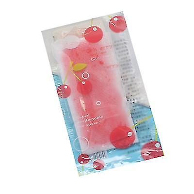 ピンクの物理的な冷却氷のステッカー屋外旅行高温の仕事X5182