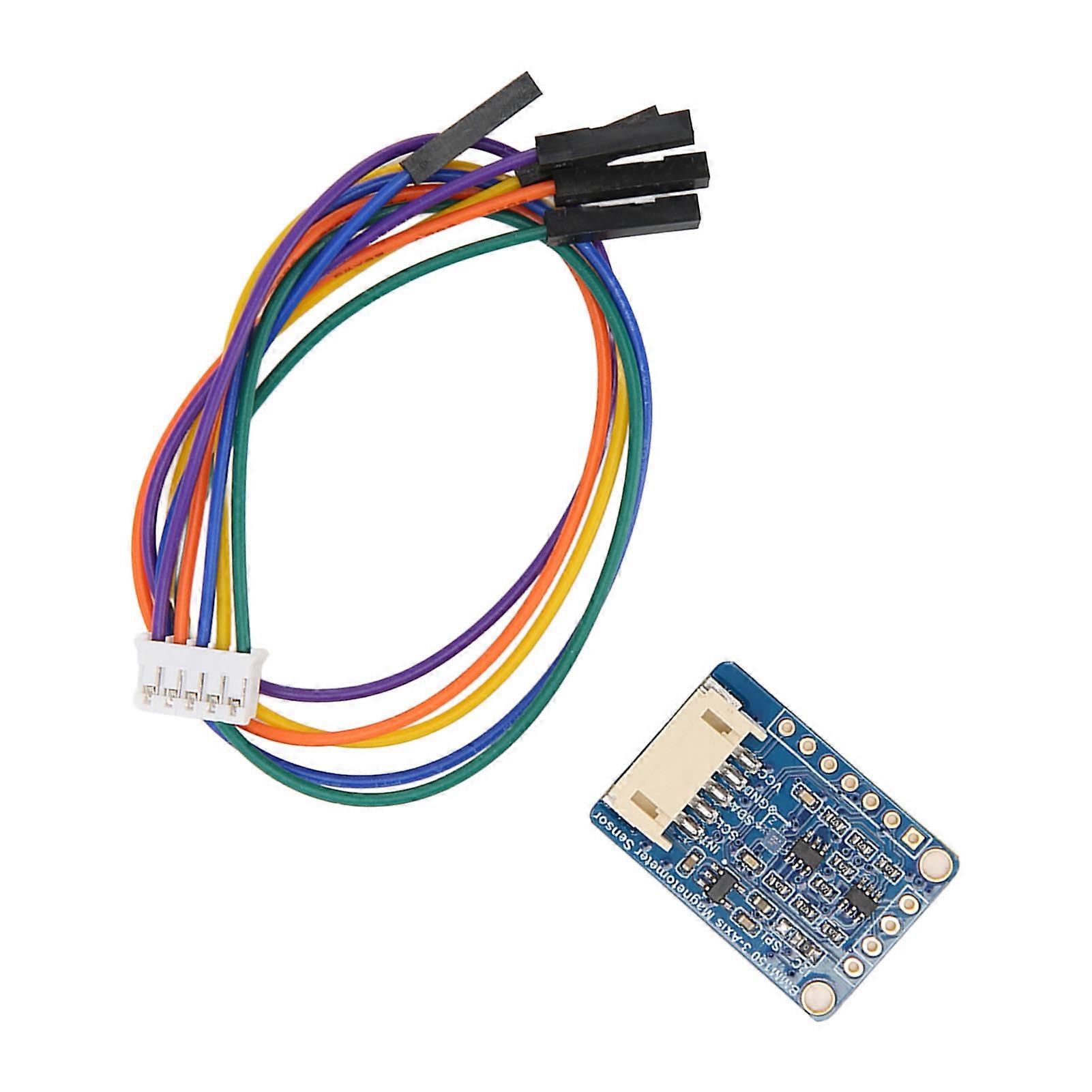 3 Axes Magnetometer Sensor Electronic Digital Compass Magnet Field Sensor Module for Robot Navigation 