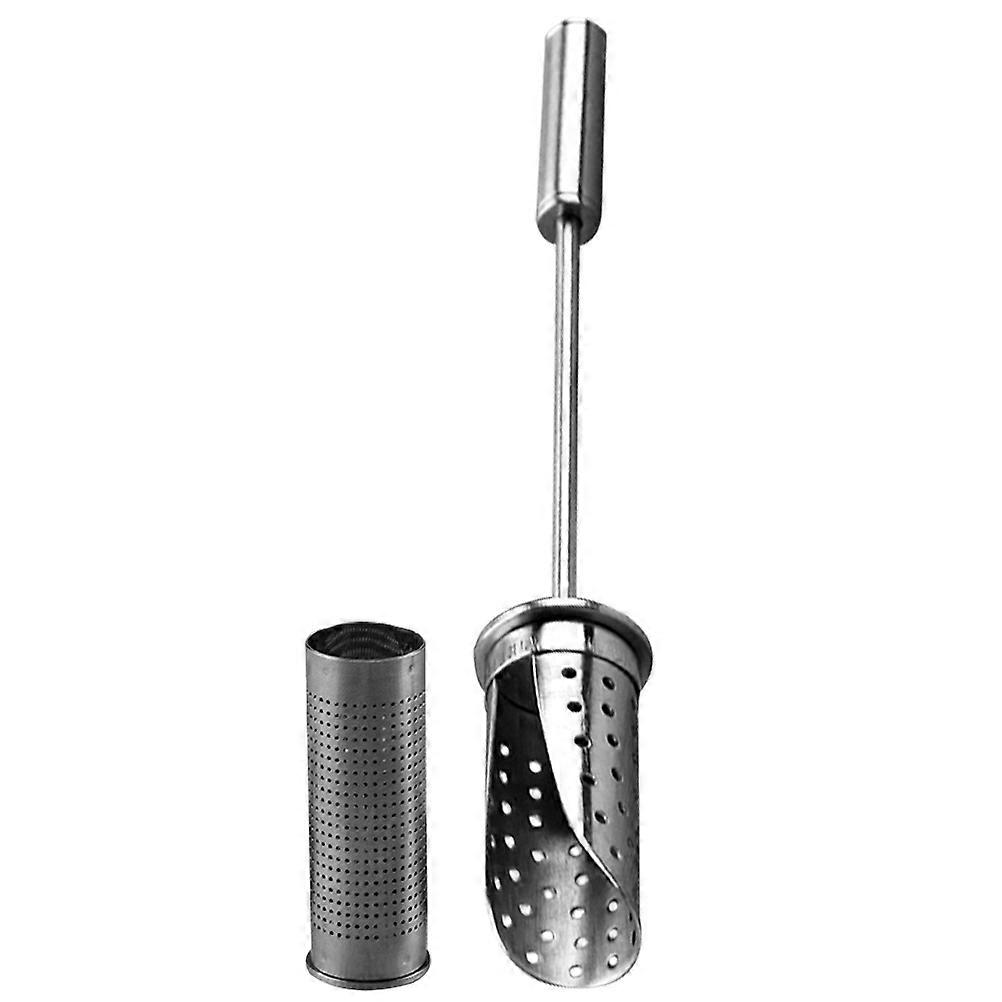 Metal Tea Strainer Convenient Tea Brewing Filter Tea Infuser Tube Practical Tea Storage Container