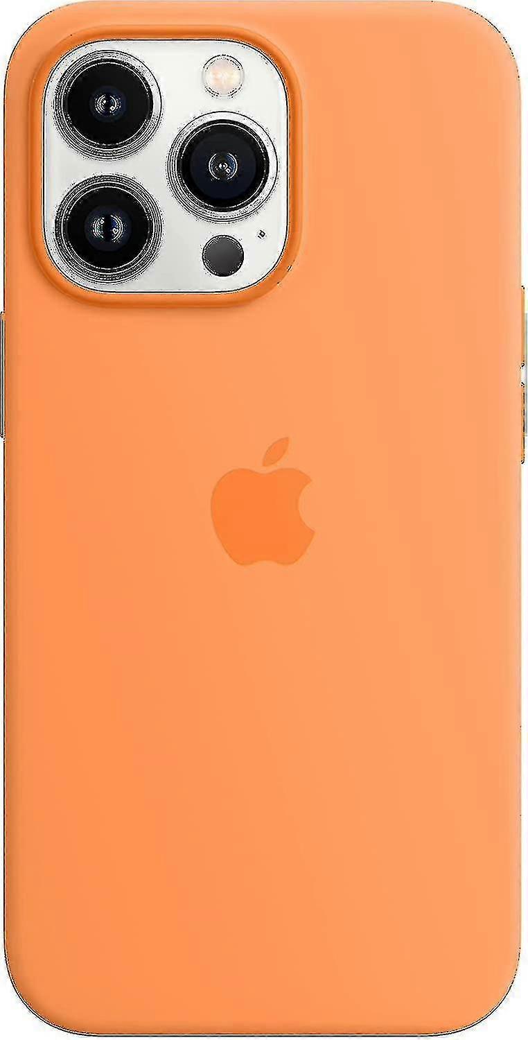 Silicone Phone Case With Magsafe for Iphone 13 Pro  - Orange