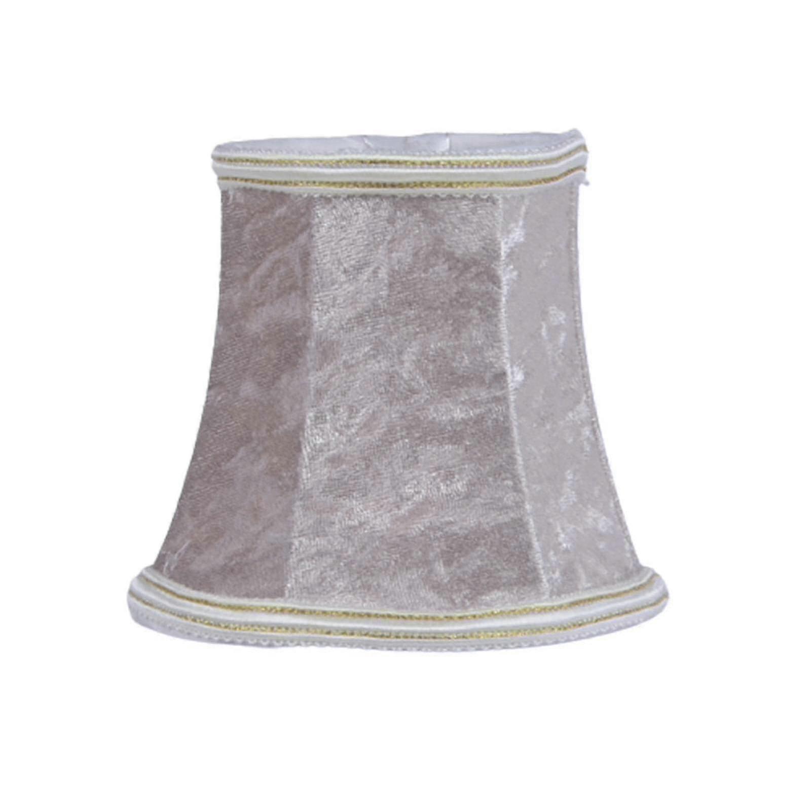 Lamp Shade Cloth Tyg Lampskärm Täcker Lampskärm Tillbehör Heminredning Passar för