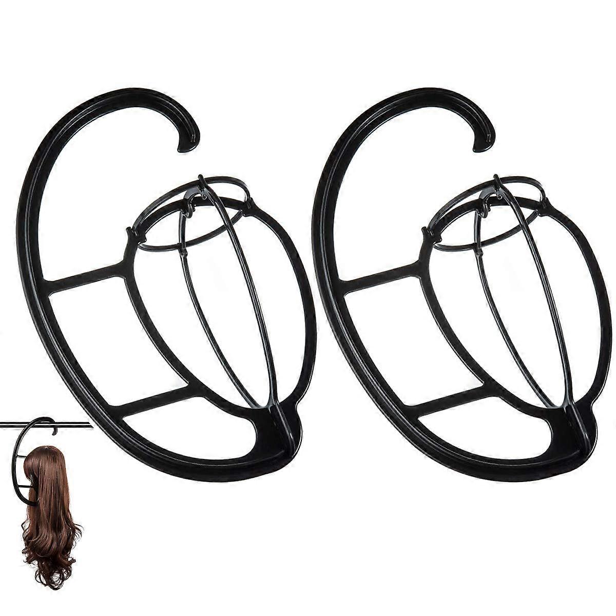 Hanging Wig Stand, Wig Drying Stand, 2 Pack