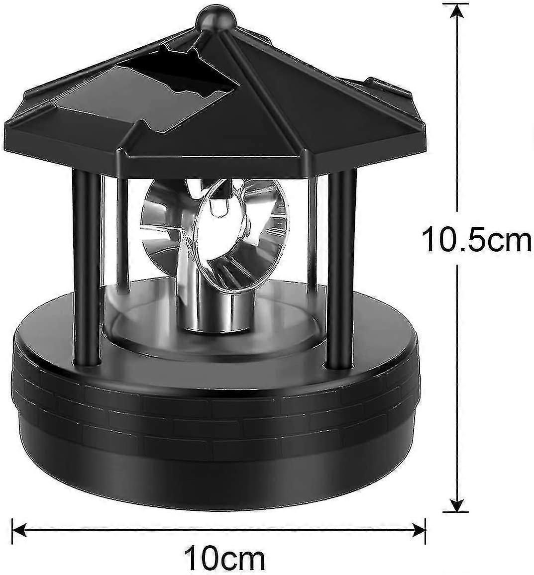 Solar Powered Lighthouse, Led Rotatable Lighthouse Garden Light Garden Lawn Lamp, Decorative Patio Decorative Light For Outside Home [energy Class A +