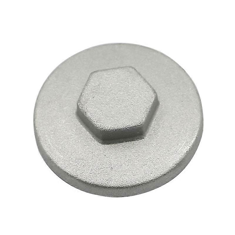 Motoforti 2-Pack Motorcycle Valve Tappet Adjustment Cover Caps - Aluminum For Honda CB350, CB750, GL1000, VTX1800C