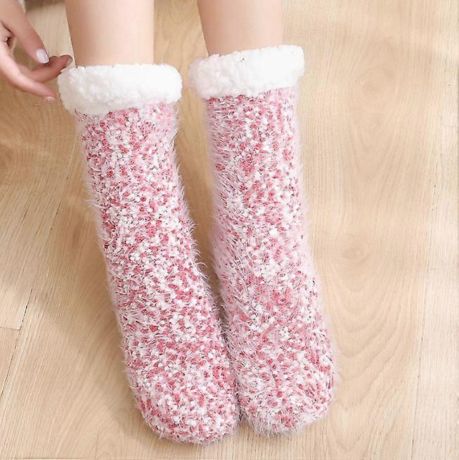 Fuzzy Socks for Women with Grips Plush Fuzzy Socks Sleep Cozy socks
