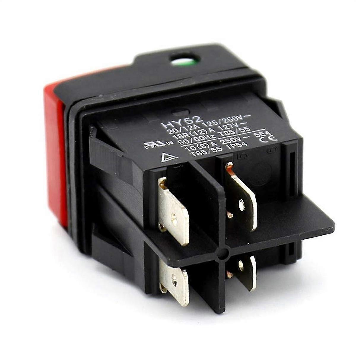 Kueohse Interruttore a pulsante elettrico industriale HY52 pulsante