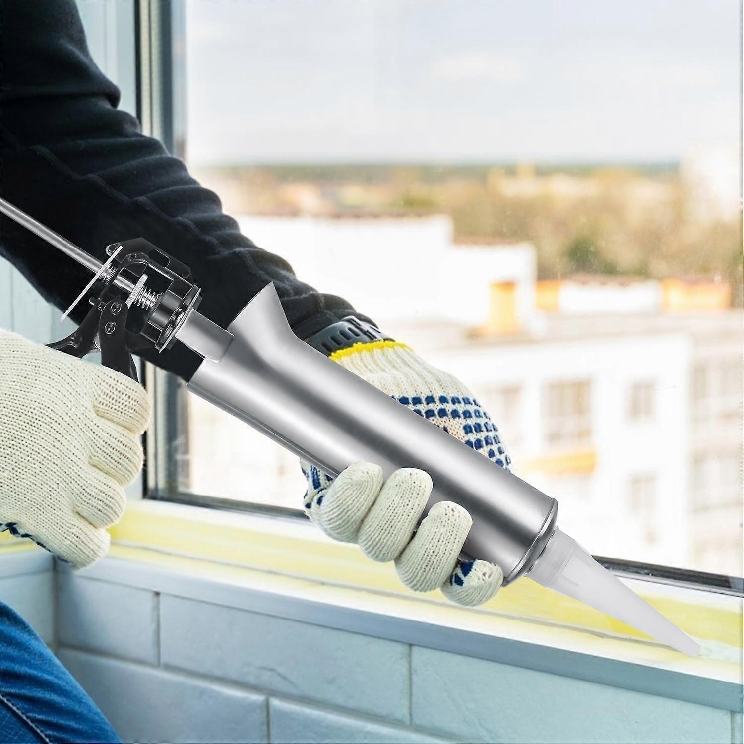 ステンレススチールモルタルシリンジジョイントガンスプレーアプリケーターツールブリックチップタイルセメント構造