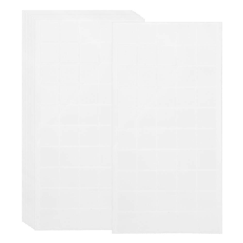 100pcs Double Sided Tape Clear Paint Wall Adhesive Double Sided Removable Stickers