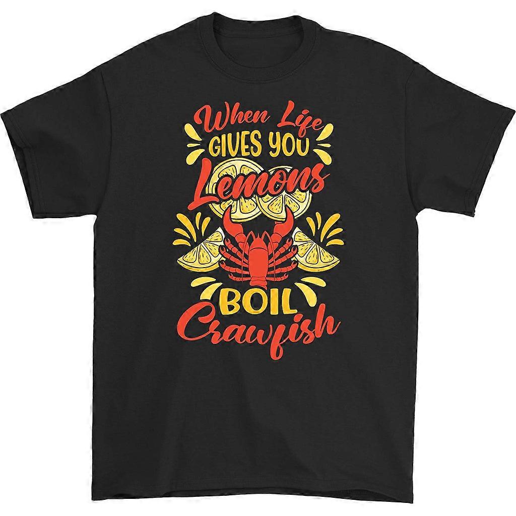 Cuando la vida te da limones Camiseta Boil Crawfish