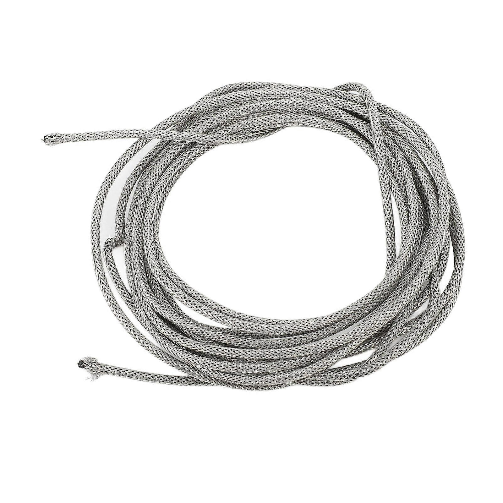 Gitarr Shield Wire Enkelledare 3m Lång 22 AWG Flätad Shield Kabel Gitarr Wire 