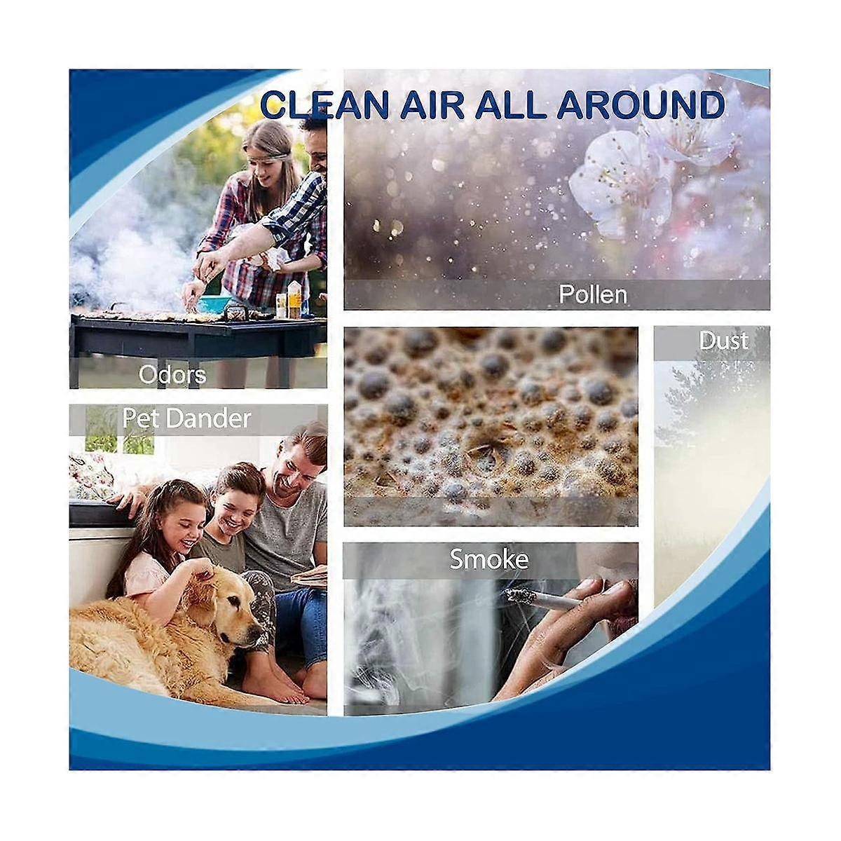 AP-1512HH Replacement Filter for AP1512HH Air Purifier, 3304899, 2 HEPA Filters & 4 Carbon Filters