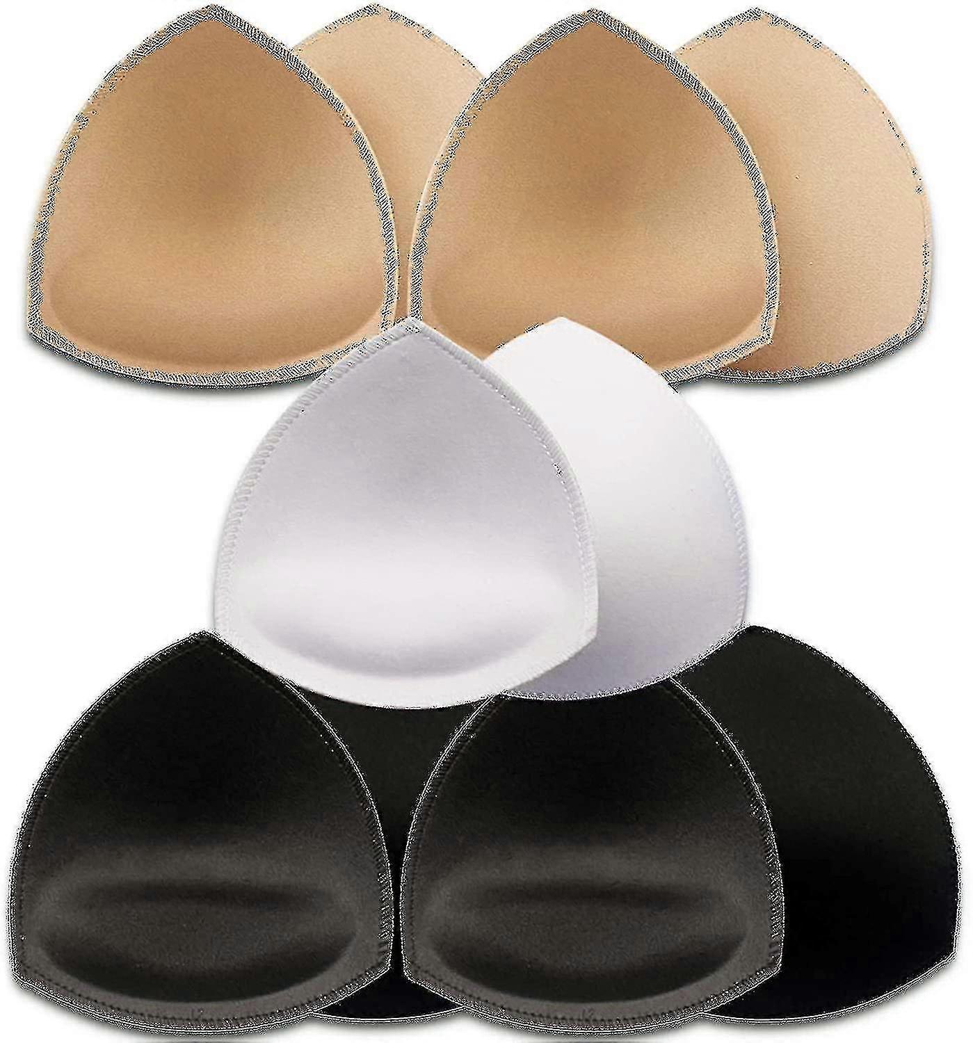 5 Pairs Of Removable Breast Pad Inserts