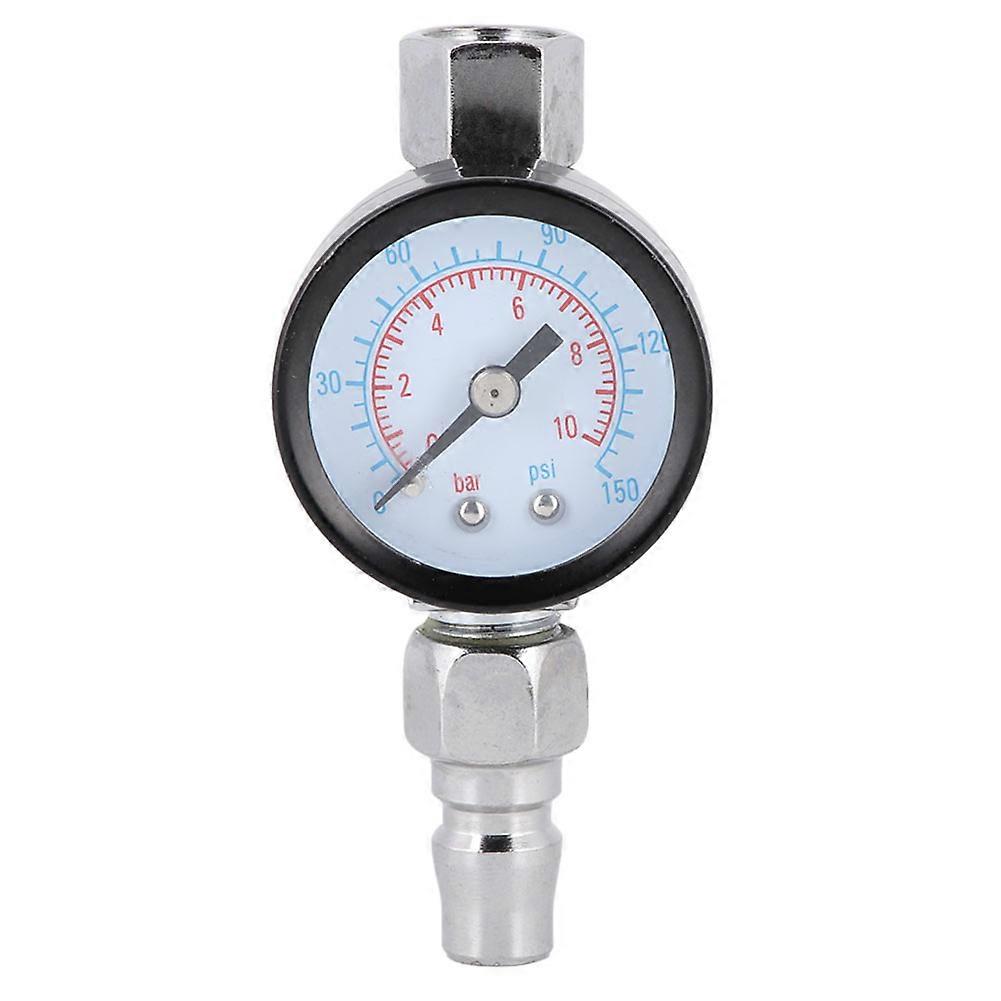 Mini Adjustable Spray Gun Air Regulator With Pressure Gauge Diaphragm Control Auto Paint