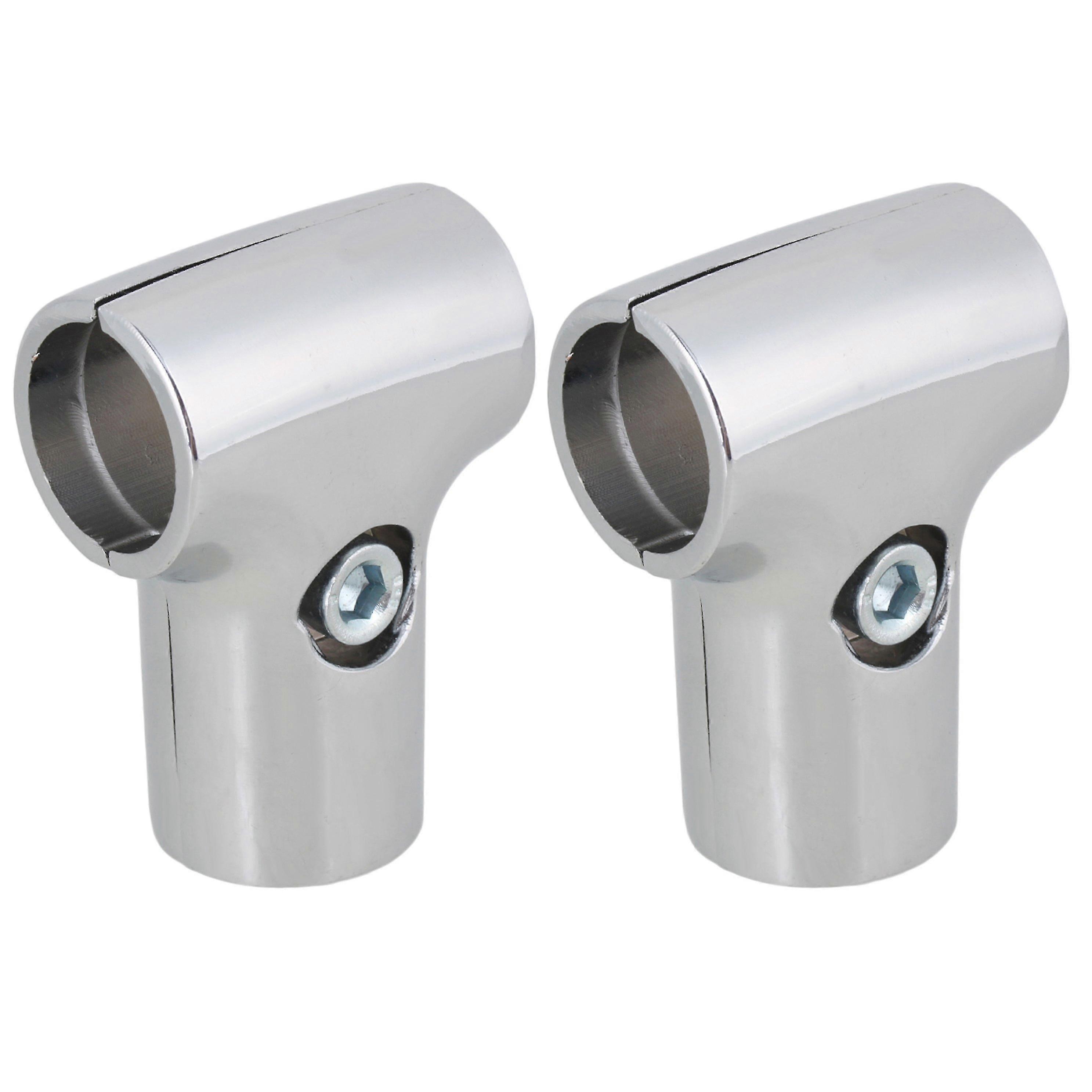 2 stks T-vorm 25 mm id steigerbuisconnector voor droogrek Shelf-Good-Yvan