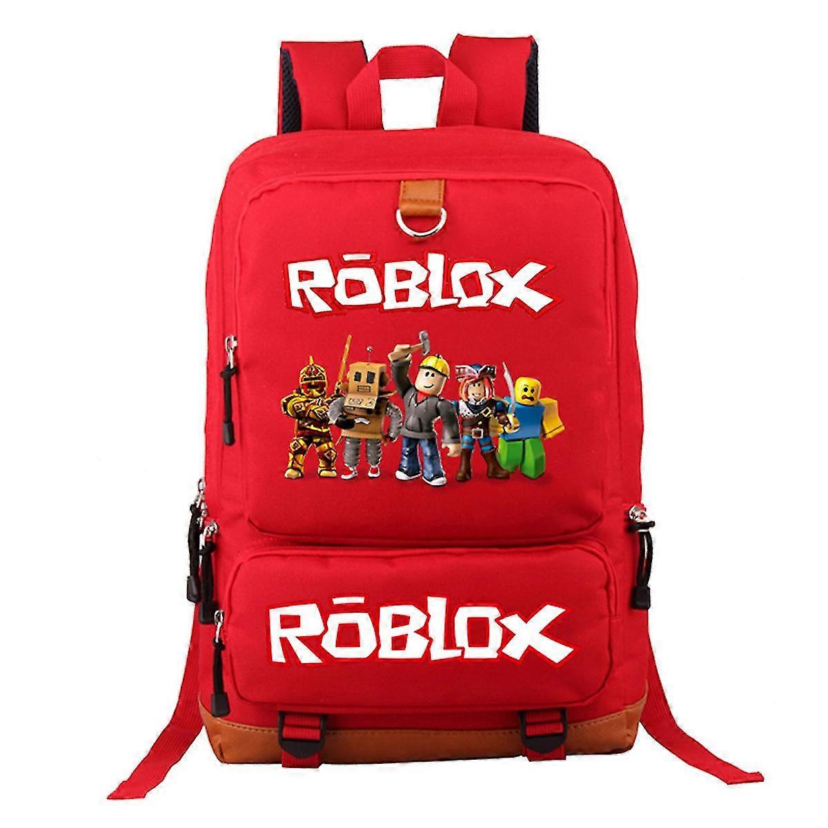 Anime Roblox Backpack Trendy Bag Red Travel Bag Fruugo UK 1663583545 Max 