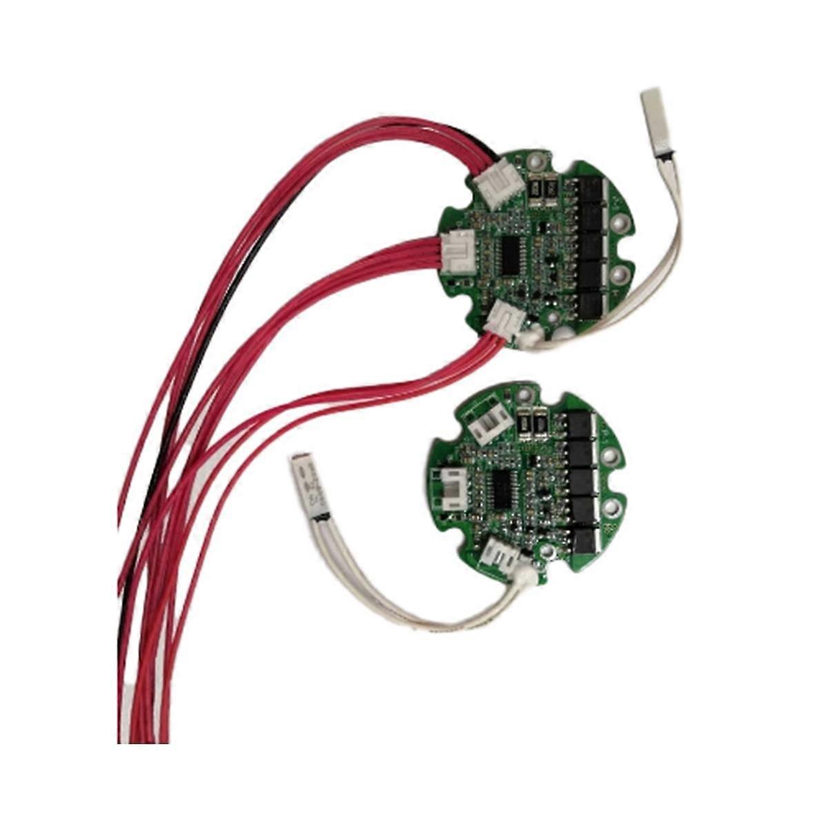 Split Port 10S 36V 20A Round Bms for Bottle Battery Pack for Charge and Discharge with Temp Sensor