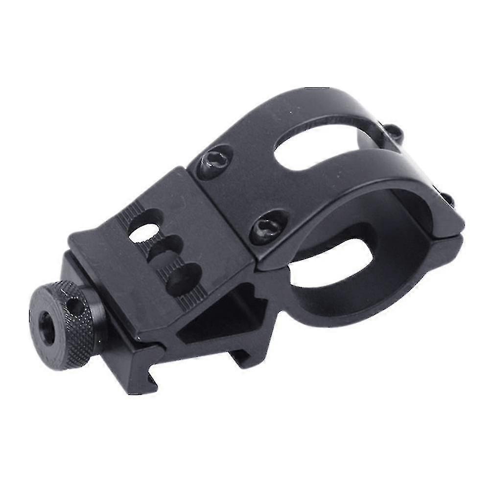 Blue Led Flashlight Torch Mount Front Light Clip Bracket