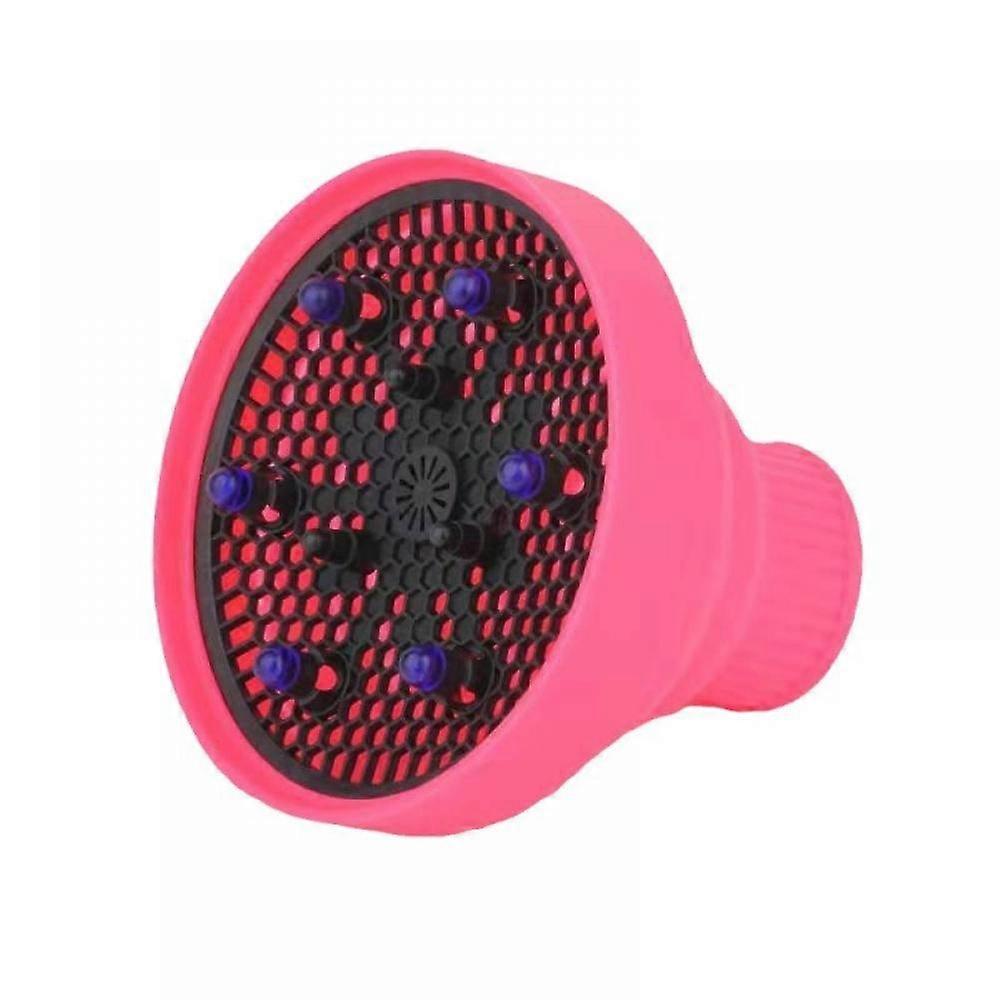Blower Hairdressing Salon Curly Dryer Folding Diffuser Cover,pink