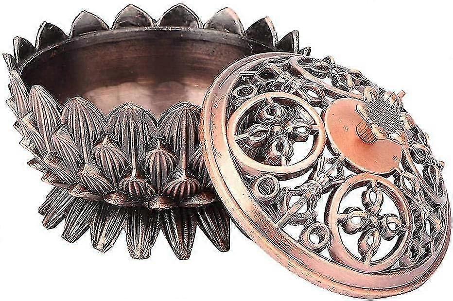 Lotus Shape Incense Burner, Small Charcoal Censer Incense Burner Holder For Home Office Decor