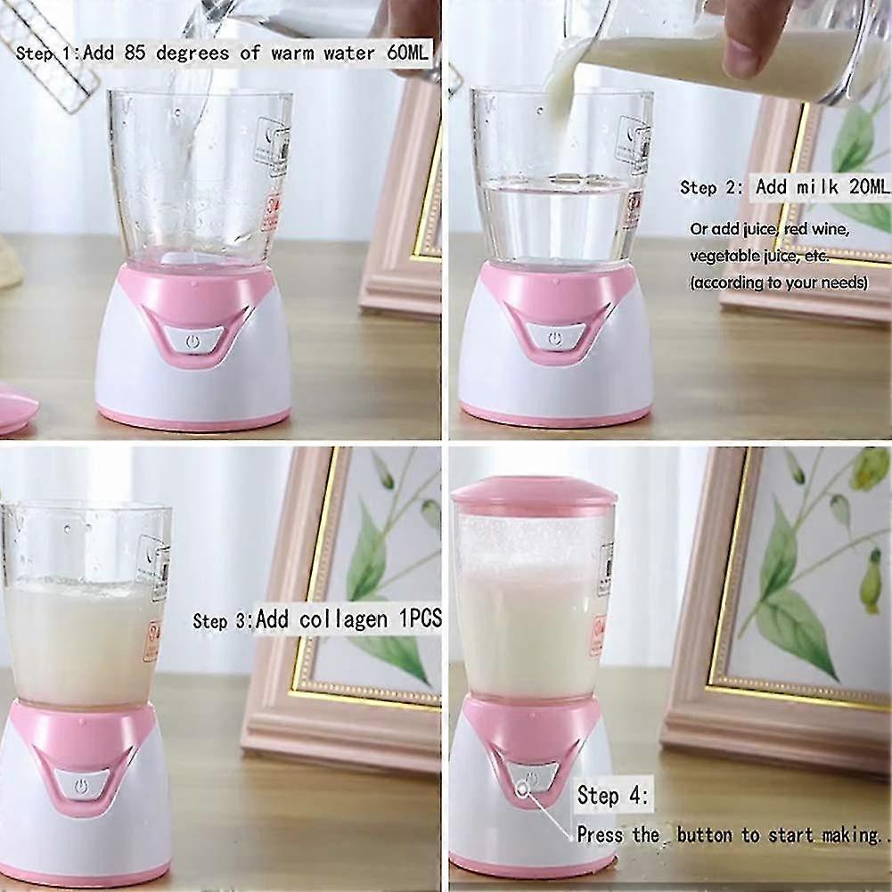 Diy Face Masks - Super Mini Face Mask Maker Home Diy Fruit Face Mask Machine With 32 Collagen Pills