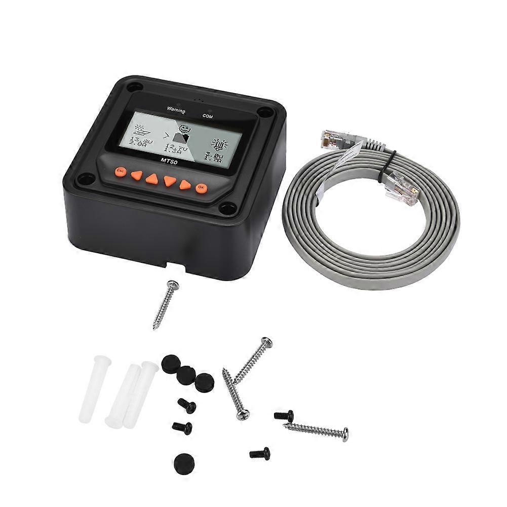 MT-50 Solar Controller LCD-skärm Fjärrmätare för TRACER A BN Viewstar
