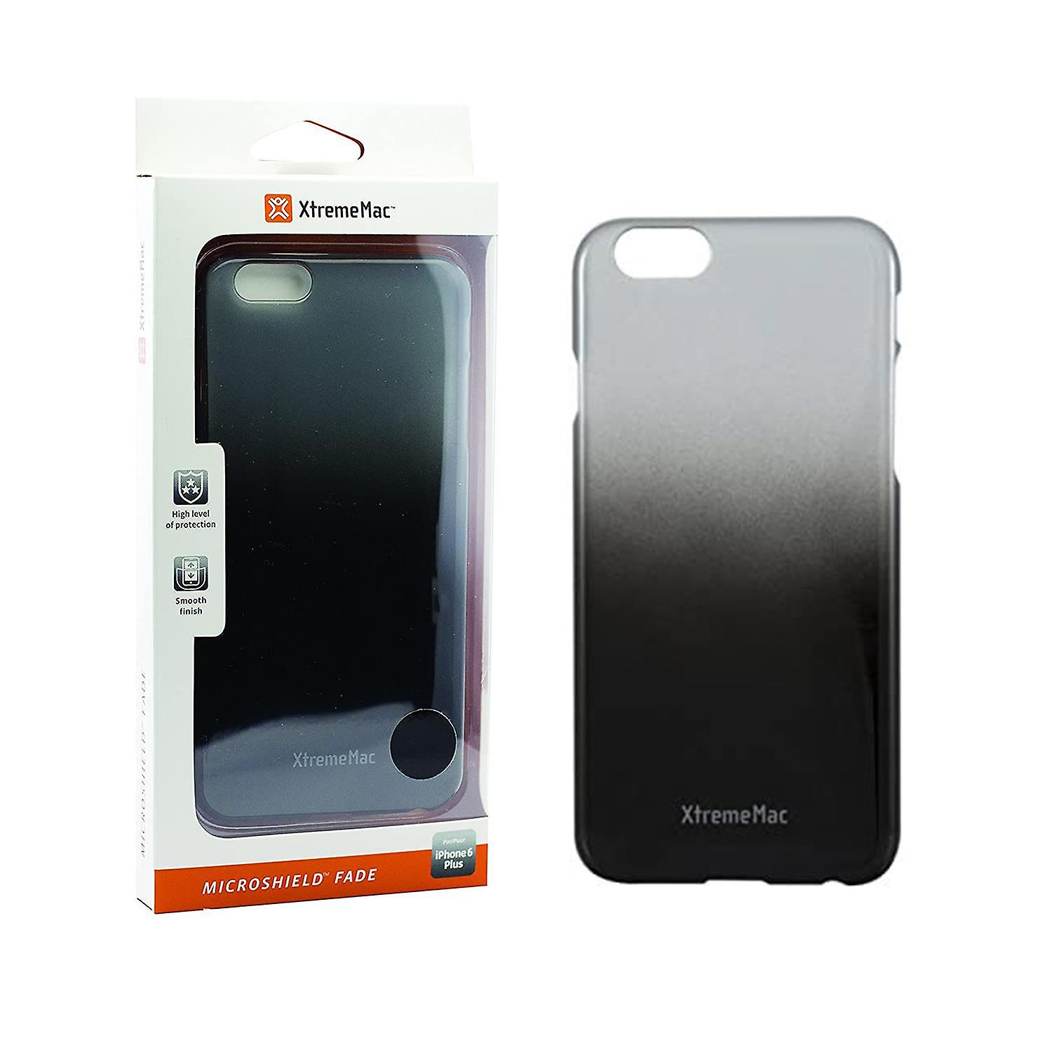 XtremeMac Micro Shield Ultra Thin Fade Cover For iPhone 6/6S, Black/Grey