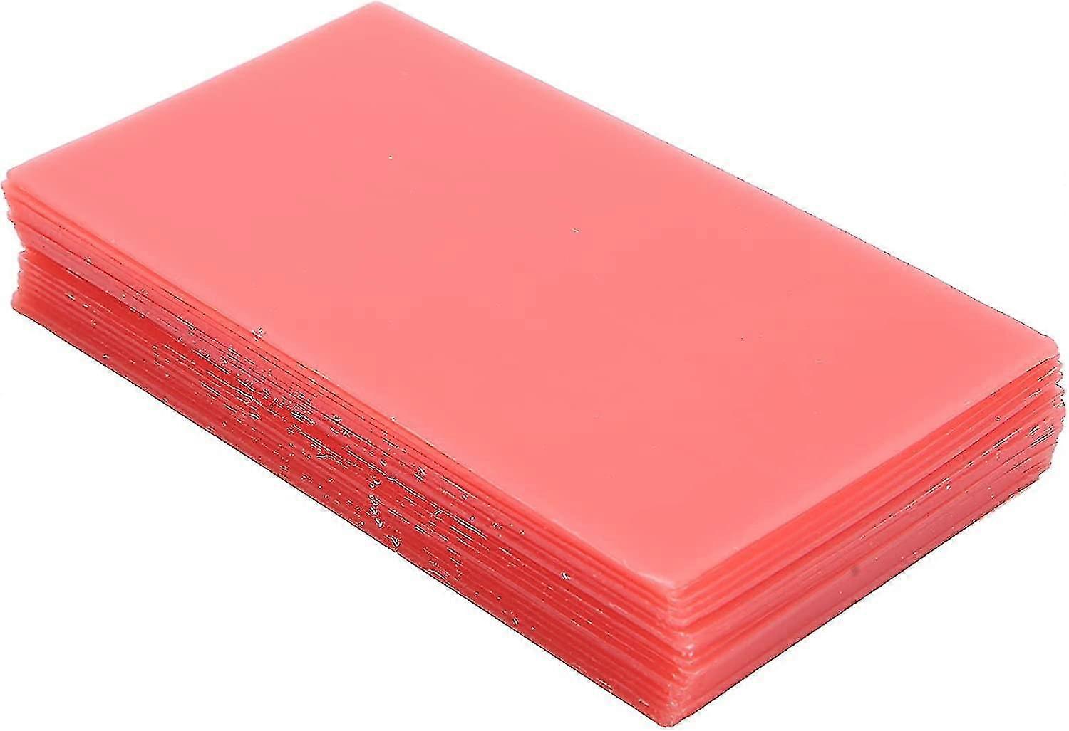 18pcs الأسنان قاعدة لوحة الشمع، الأسنان الشمع طبيب الأسنان المواد المساعدة ورقة الشمع الأسنان، صب صب الشمع ورقة طقم الأسنان المواد طبيب الأسنان مختبر الإمداد، إعادة