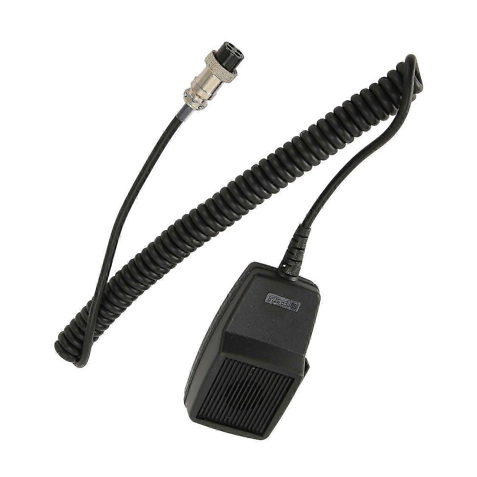 4 Pin CB Radio Microphone Professional Microphone Replacement Compatible for COBRA for SUPERSTAR for UNIDEN for AUDIOLINE Radios