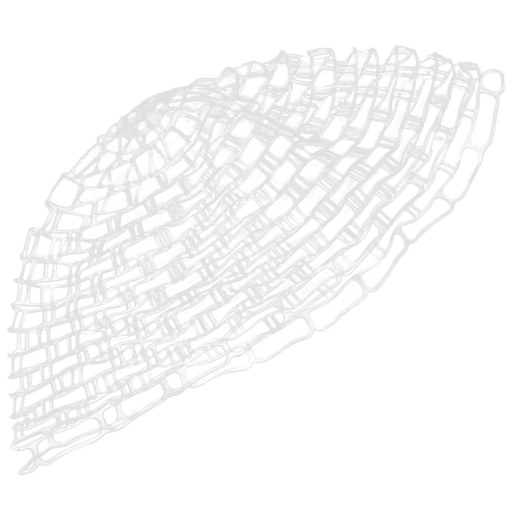 Sac de rechange pour filet de pêche à la mouche en caoutchouc transparent de 47 pouces