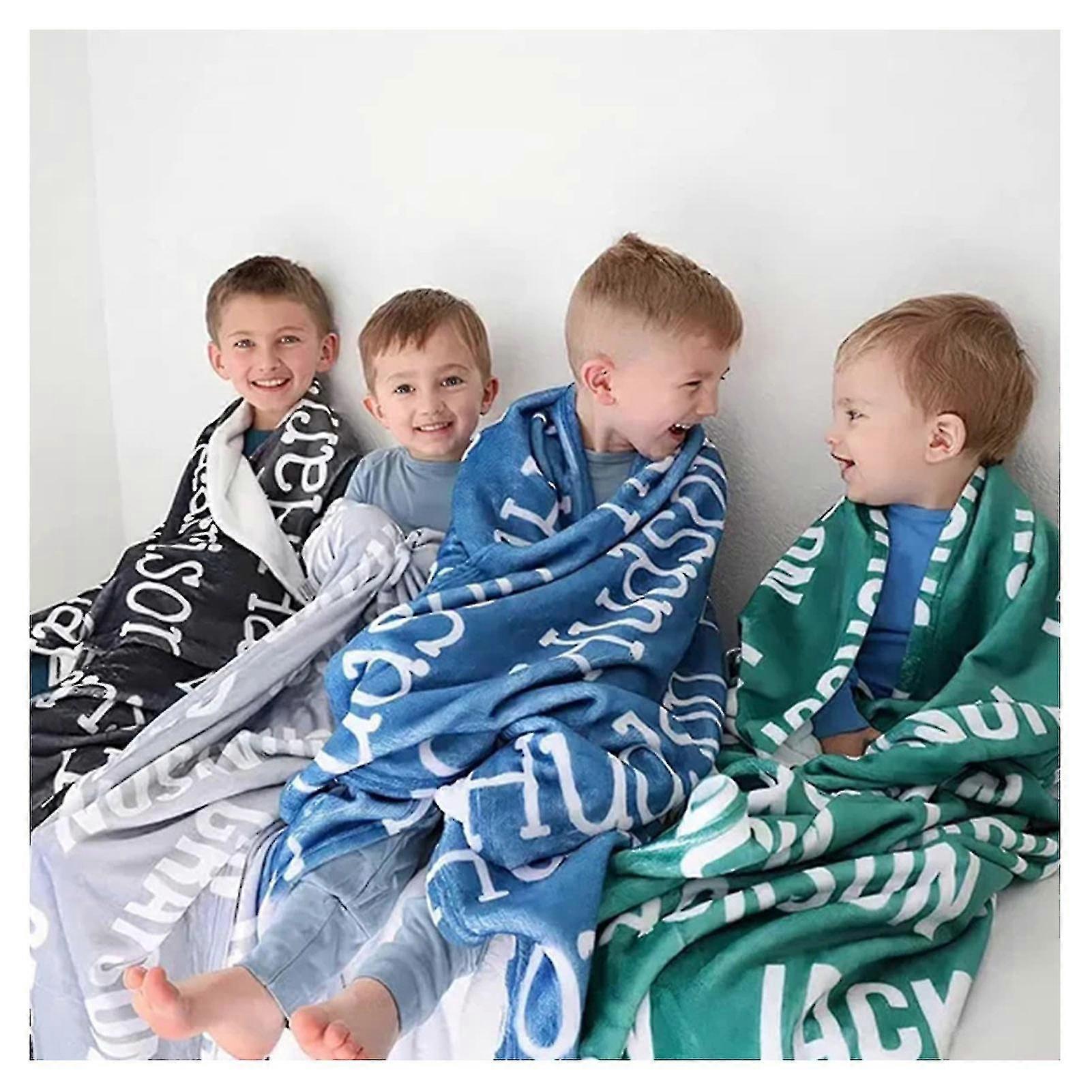 Personalized Name Blanket Name Blanket Design Font Color Great Gift For Birthday Christmas