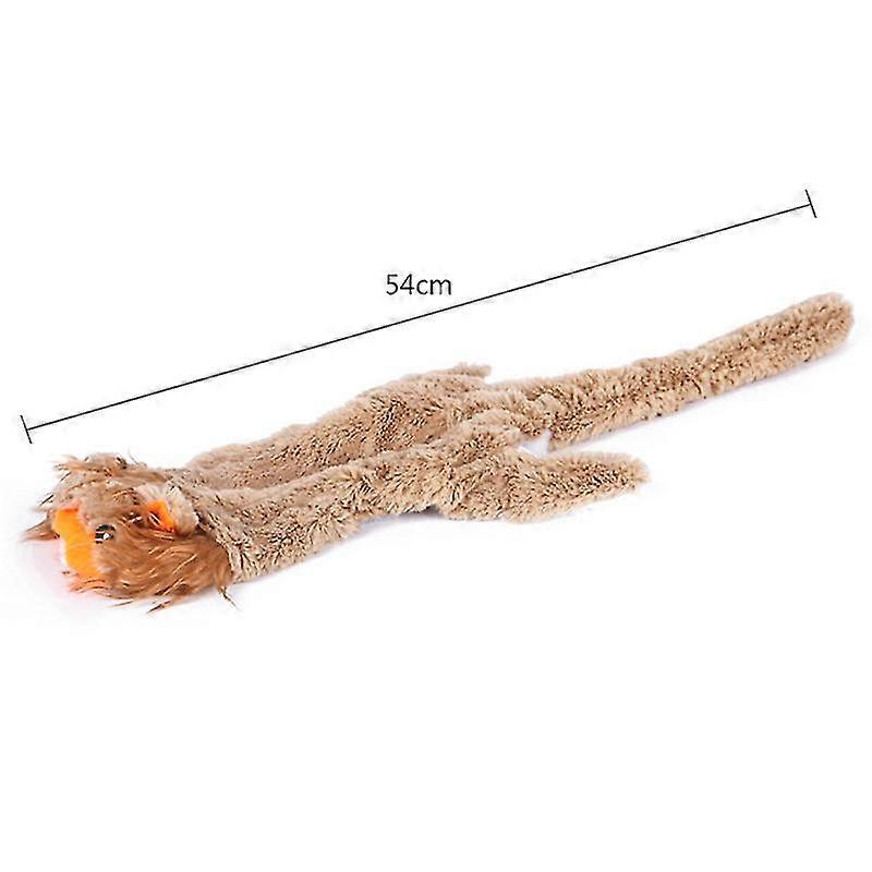 No Stuffing Squeaky Dog Toy Soft Animal Dog Chew Toys Interactive Pet Toys For Large Dogs 2124Inch Long