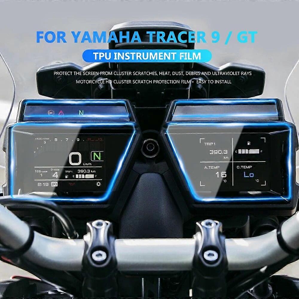 Dla Yamaha Tracer 9 / GT 2021- Motocykl Scratch Cluster Ekran Osłona deski rozdzielczej Instrument