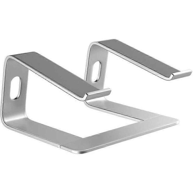 Supporto pieghevole per laptop Supporto in alluminio Supporto per laptop portatile Supporto da tavolo Supporto per laptop Supporto per laptop (Colore: argento)