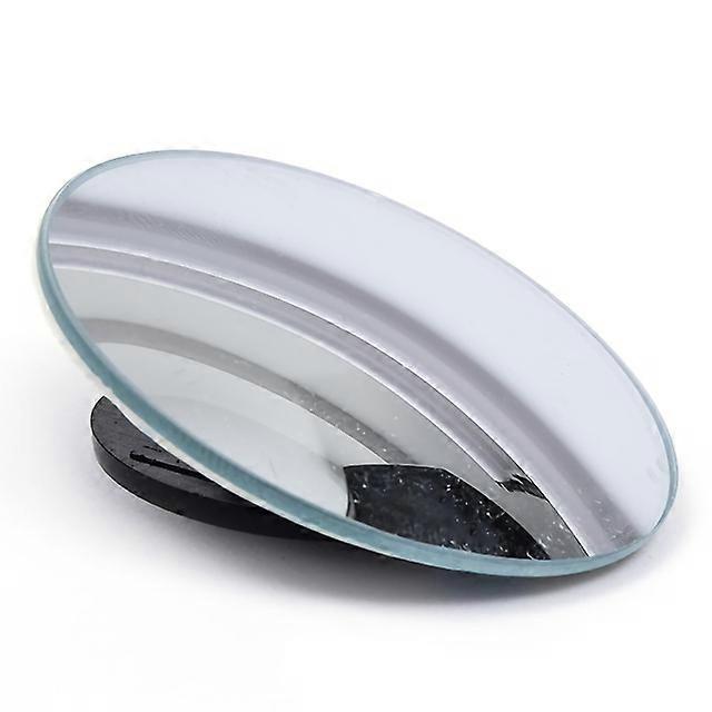 Car Blind Spot Mirror 360 Rotatable Wide Angle Frameless Round Mirror Adjustable Auto Auxiliary Reverse Rearview Mirror