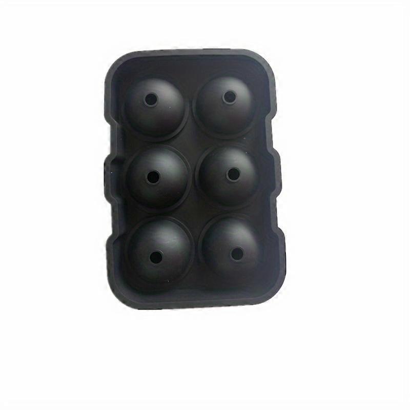 1pc Large 6 Balls Of Ice Mold Ball Ice Mold Ice Cube Mold Silicone Ice Tray