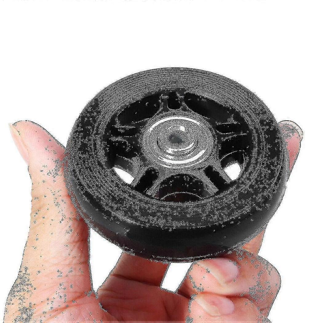 ユニバーサルサイレントトロリーケーススーツケースホイールラバーランナースーツケースベアリング修理キット-45mm * 18mm-bebetter
