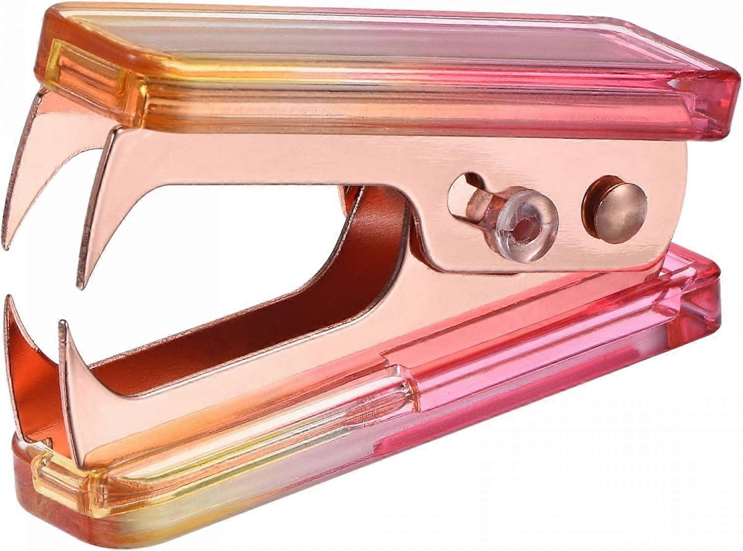 Tűzőgép szerszám, tűzőgép lehúzó akril fém testpofákkal irodai otthoni irodai kiegészítőkhöz színes