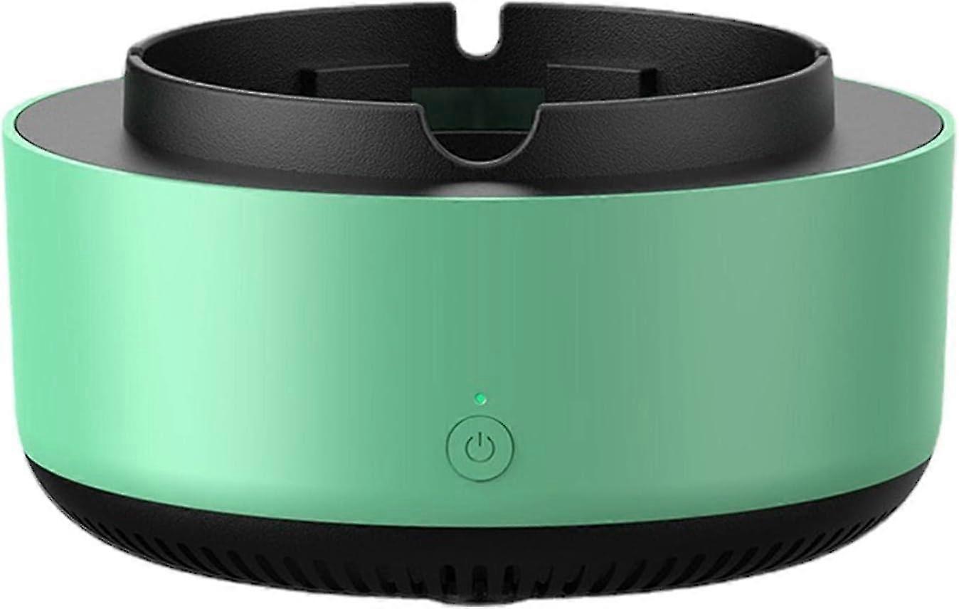 Smokeless Ashtray With Air Purifier, Intelligent Ashtray For Air Purification With Negative Ions For Car Home-q