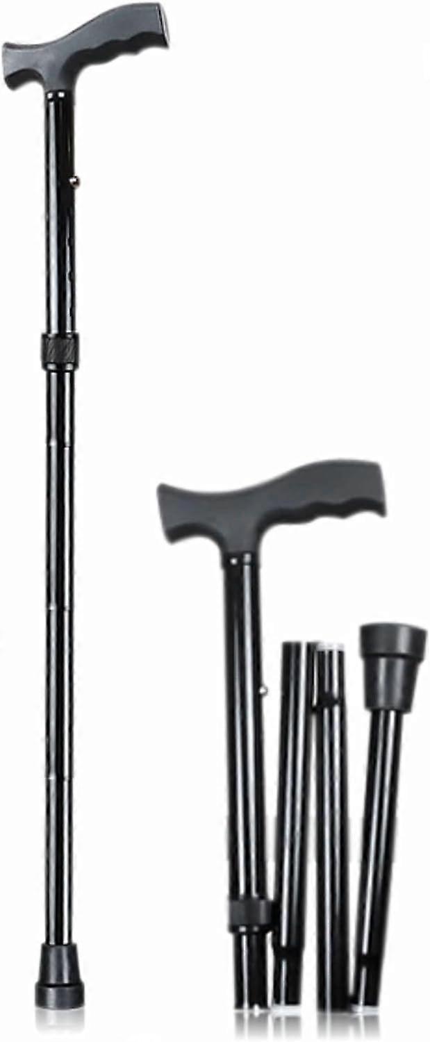 Walking Stick Folding Aluminium,Extendable Walking Cane Adjustable Mobility Aids