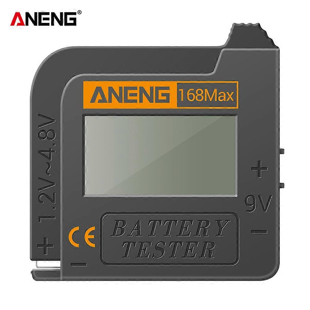 ANENG 168Max Digital Lithium Battery Capacity Tester Universal test Checkered load analyzer Display Check AAA AA Button Cell