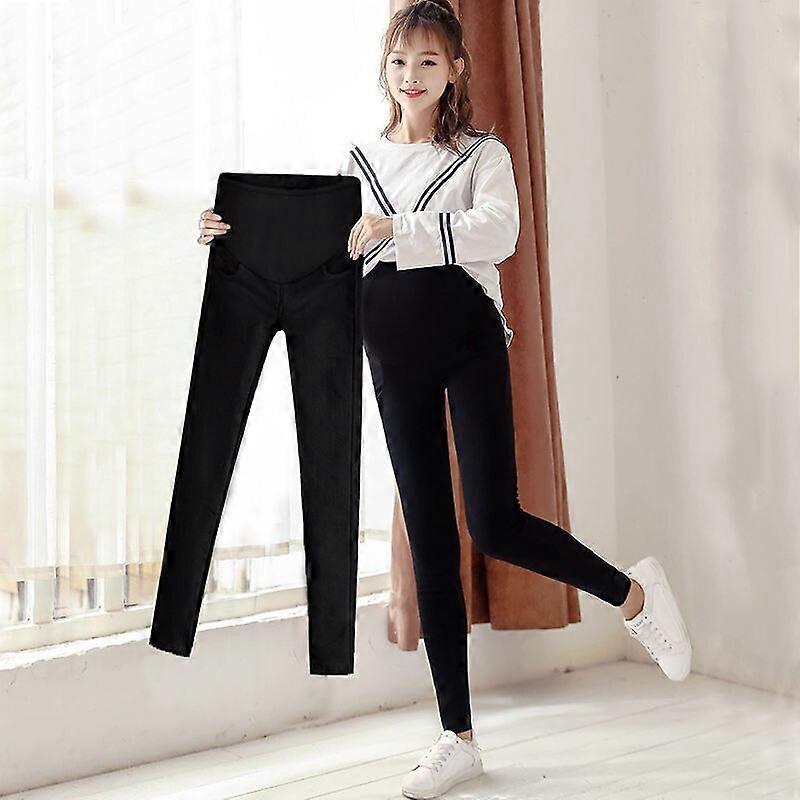 Autumn Loose Wide Leg Jeans Maternity Pants Trousers For Pregnant Women Clothes Vintage Pregnancy High Waist Denim Pants  Skirts