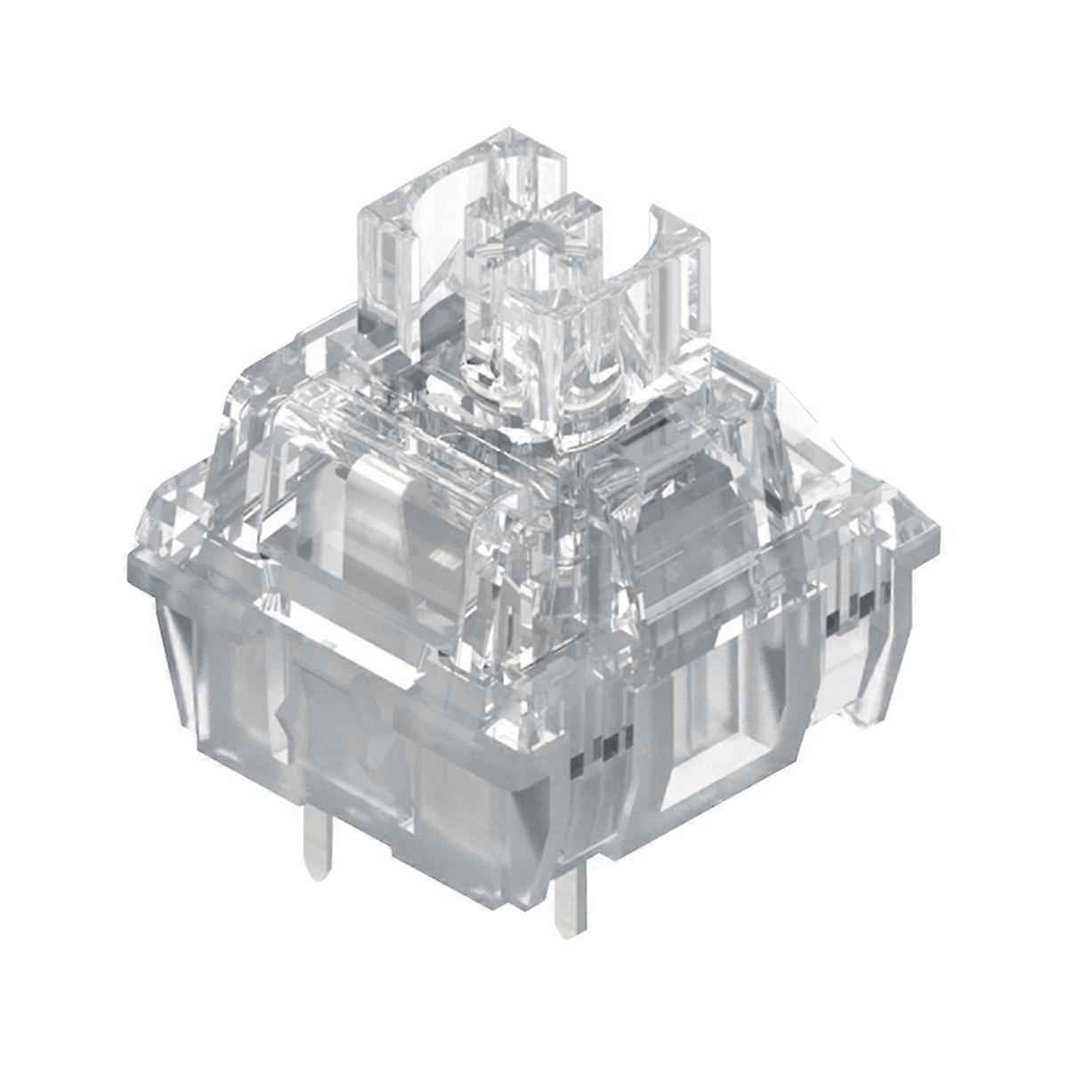 45PCS Ice Static Axis V2 Switch 39gf Silent Linear Axis for Mechanical Keyboard Axis DIY Custom Keyboard Switches