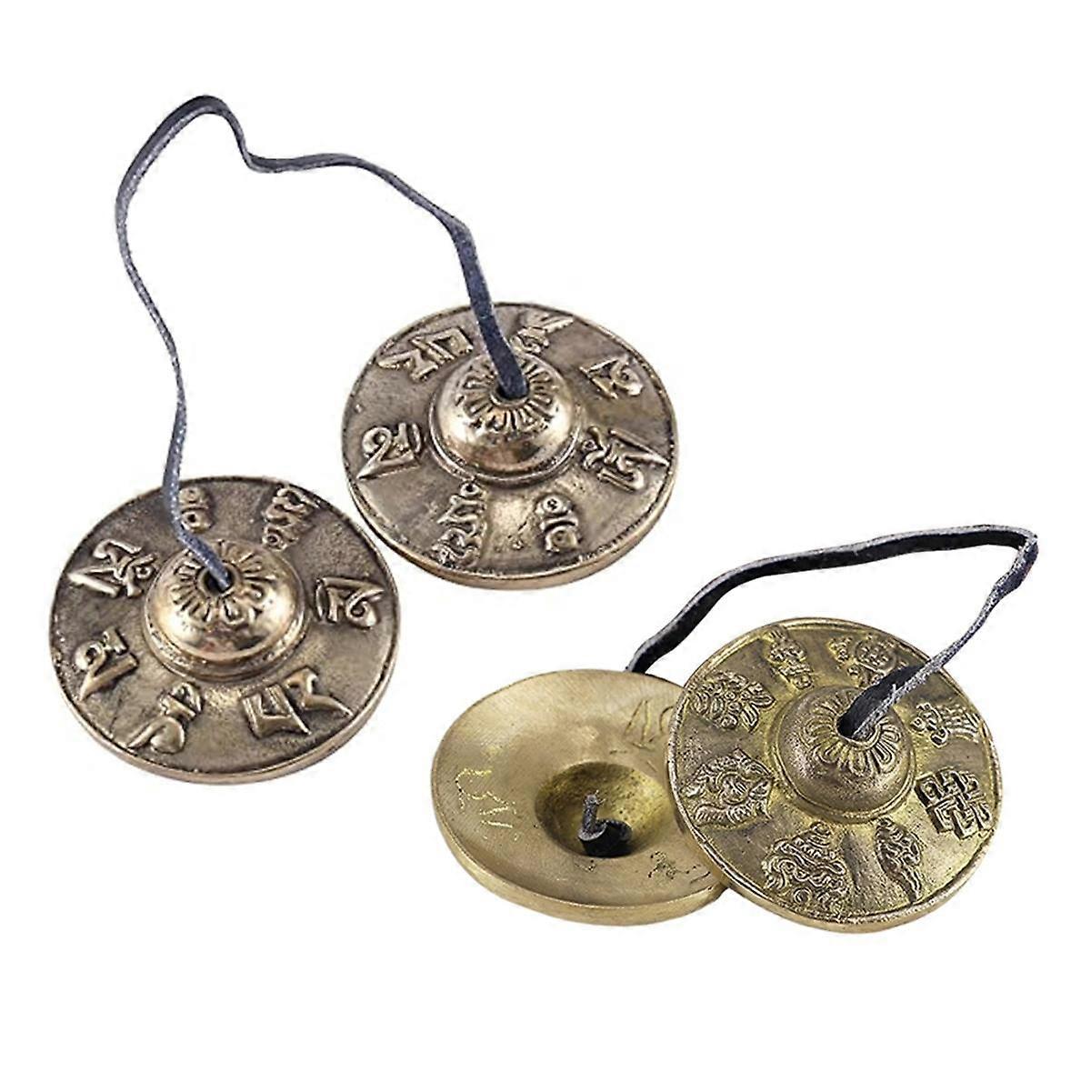 Nepalese Copper Bell Percussion Instrument Chime Bell Copper Pull Yoga Meditation Bell Jingle