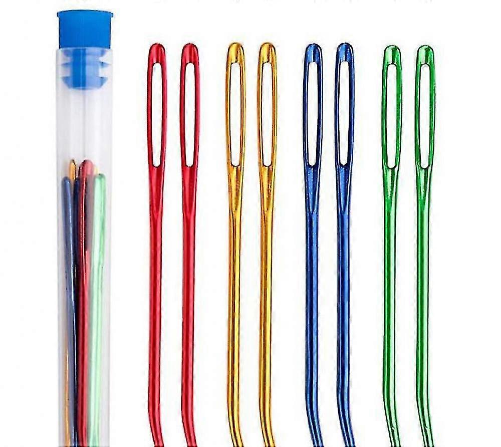 8pcs garn darning billedvev stor sy nål