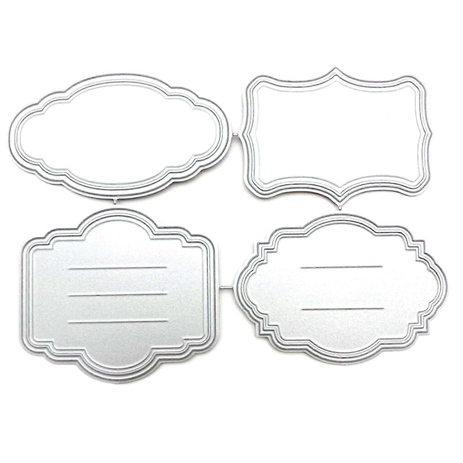 Message Board Cutting Dies DIY Craft Dies Handmade Ability Developing Template