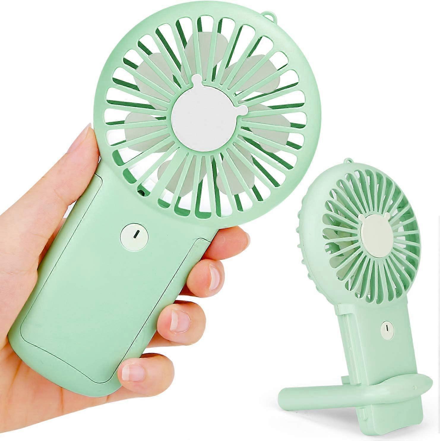 Handheld Fan Mini Portable Fan Small Personal Fan Speed Adjustable Rechargeable